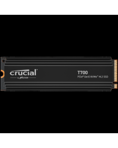 CRUCIAL T700 4TB PCIe Gen5 NVMe M.2 SSD with heatsink