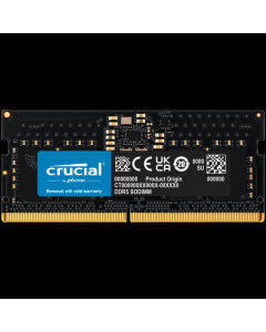 CRUCIAL 8GB DDR5-5600 SODIMM CL46 (16Gbit)