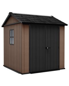 KETER Baštenska kućica Newton plus wide 7x7.5, braon