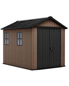 KETER Baštenska kućica Newton plus wide 9x7.5, braon