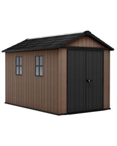 KETER Baštenska kućica Newton plus wide 11x7.5, braon