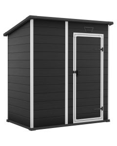 KETER Baštenska kućica Essential, tamno siva/bela