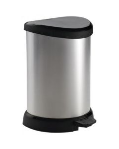 CURVER Kanta za smeće Deco Silver