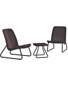 KETER Balkonski set Rio Patio, braon CU 211426 - CU 211426
