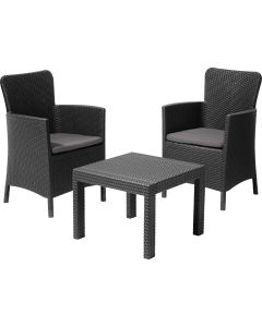 KETER Balkonski set Salvador, grafit - 93170-2