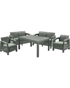 KETER Baštenski set Corfu Fiesta, Pe-ratan, kapućino - CU227586