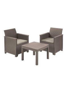KETER Balkonski set Elodie, kapućino - CU246122