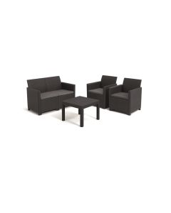 KETER Baštenska garnitura Marie 2 seater , grafit - CU 252642