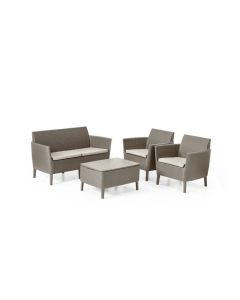 KETER Baštenski set Salemo, kapućino CU 253221 - CU 253221