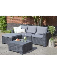 KETER Baštenskia garnitura California 3 seater modular, grafit CU 256622 - CU 256622
