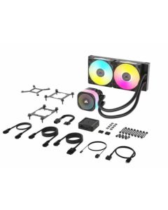 CORSAIR Kuler sa vodenim hlađenjem iCUE link Titan 240 RX CW-9061016-WW, crna - CW-9061016-WW