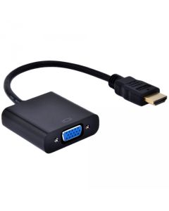 Adapter GEMBIRD HDMI to VGA with audio Black