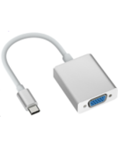 Adapter Stars Solutions USB-C na VGA beli