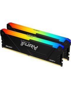 RAM DDR4 32GB (2x16GB) 3200MHz Kingston FURY BEAST RGB KF432C16BB2AK2/32