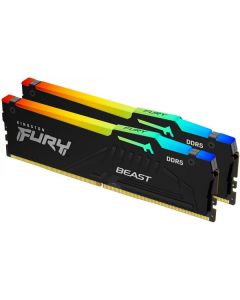 RAM DDR5 32GB (2x16GB) 6000MHz Kingston Fury Black RGB KF560C30BBEAK2-32