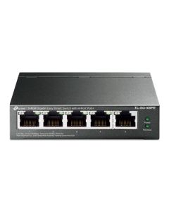 LAN Switch TP-LINK TL-SG105PE 5port 10/100/1000Mbps/4PoE/Metal