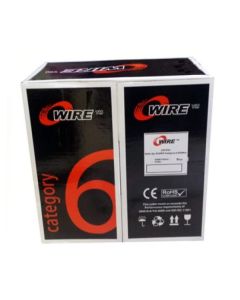 LAN UTP kabl OWIRE Cat6 Solid/CCA/0,56mm/Plavi/305m