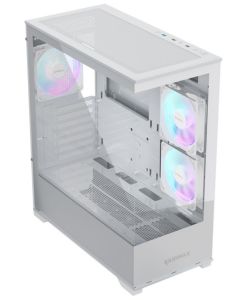 Kuciste Raidmax Infinita i801 Glass/3 x ARGB/BELI/i801TWF