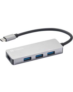 USB HUB Sandberg  336-32 USB-C na 1xUSB3.0+3x2.0 USB
