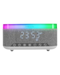 Zvučnik Mikado MD-W8 1200mah, 10W lampa/alarm/wireless punjač/sivi