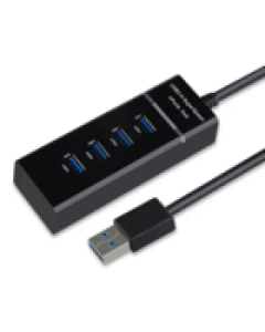 USB HUB Stars Solutions 4 porta USB 3.0 na USB 3.0 crni
