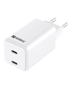 USB kućni punjač Sandberg 441-56 Dual USB-C PD 65W