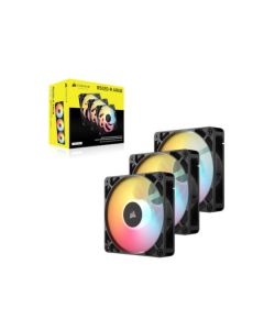 Ventilatori Corsair 3x RS120-R ARGB 120mm PWM-Triple Pack - Crni, CO-9050196-WW