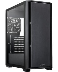 Kuciste Chieftec Pro Midi , Glass, 1x120mm TG AS-02B-TG-OP