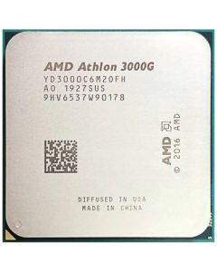 CPU AM4 AMD Athlon 3000G 2C/4T 3.5GHz, 5MB, YD3000C6M2OFH