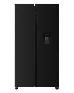 SBS frižider HEINNER  HSBS-H439NFBKWDE++ 439l/NoFrost/dispanzer/inverter/crni