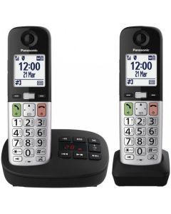 PANASONIC Bežični telefon KX-TGU432EXB DUO, crna