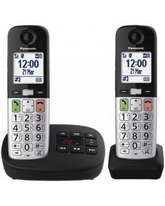 PANASONIC Bežični telefon sa dve slušalice KX-TGU432EXB