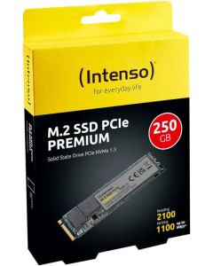 SSD M.2 NVMe Intenso Gen.3x4 250GB 3835440 Read 2100MBs/Write 1100MBs