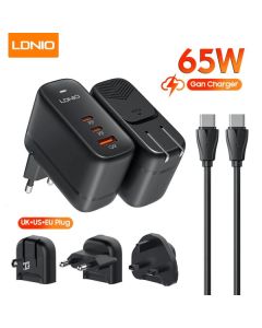 Punjač za laptop USB-C 65W Q366 GaN QC3.0, 2xPD3.0/209777