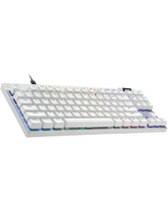 Tastatura žična gaming Logitech PRO X TKL RAPID bela 920-013242