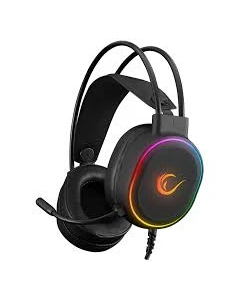 RAMPAGE Slušalice žične gaming ROGUE RGB crne 36162