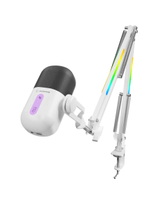 RAMPAGE Mikrofon Arpeggio RGB beli 42797