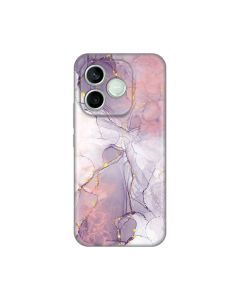 Maska za Honor 600 Lite Pink Marble Silikonska Print