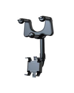Držač za mobilni telefon za retrovizor 360, crna - D1016