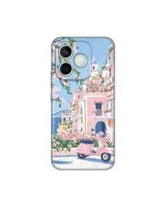 Maska za Honor 600 Lite Pink Italy Silikonska Print