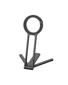 Držač aluminijumski za mobilni telefon sa magnetom, crna