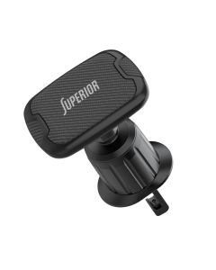 SUPERIOR Drzač za mobilni telefon C5S-F1P (magnet i ventilacija sa kukicom), crna