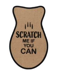 PET TOYS Grebalica za mačke – prostirka Scratch Me If U Can 50 × 30 cm