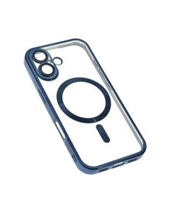 Maska za iPhone 17 6.3 tamno plava Magsafe Lux