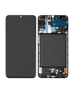LCD za Samsung A705/Galaxy A70 2019 + touch screen + frame Black OLED