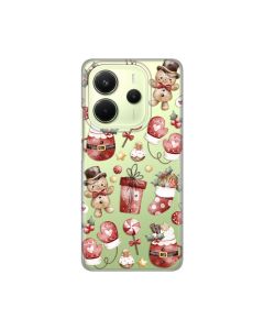 Maska za Xiaomi Redmi Note 14 4G (SRB) Cozy Christmas Silikonska Print Skin