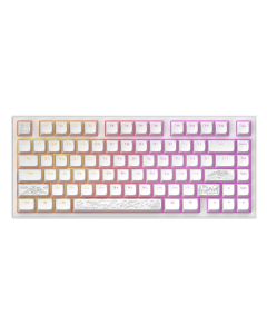 Dark Project ALU Terra Nostra White - Wired Gaming Keyboard (ANSI/UA)