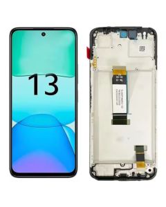 LCD za Xiaomi Redmi 13 + touch screen + frame Black