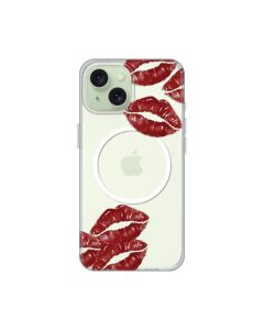 Maska za iPhone 15 6.1 Kisses Print Magsafe