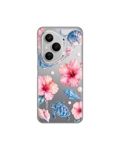 Maska za Honor 400 Pro Hibiscus Sea Silikonska Print Skin